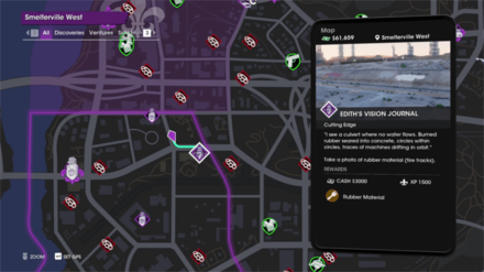 Saints Row - Rubber Material Map Location