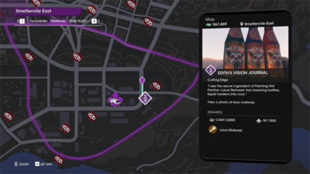 Saints Row - Lava Material Map Location