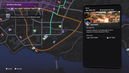 Saints Row - Smelterville East Map