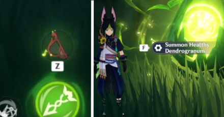 Genshin - Coordinates of Sun and Rain Dendrogranum Puzzle