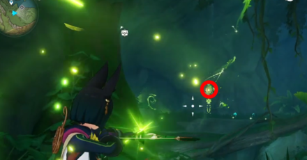 Genshin - Coordinates of Sun and Rain Dendro Ring Puzzle