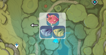 Genshin - Best Fishing Spot for End of the Line - Mawtiyima Forest