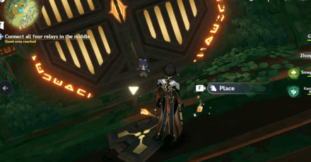 Genshin - Use Power Block 1 2 3 to open Block 4