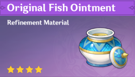 Genshin Impact - How to Get Original Fish Ointment and Effects