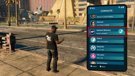 Saints Row - Vehicle Delivery Feature