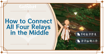 Genshin Impact - How to Connect All Four Relays in the Middle