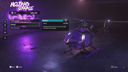 Saints Row - Customize Your Aircraft at the Helipad
