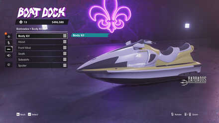 Customize Your Boats- Saints Row 2022