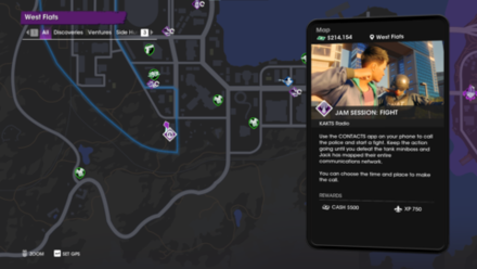 police fight location