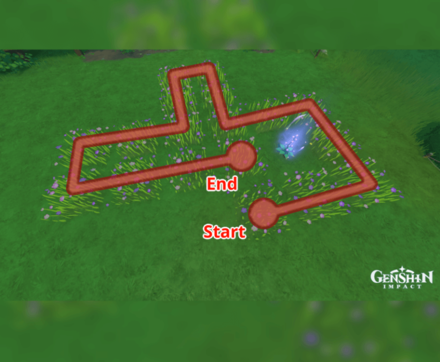 Genshin - Nursery 4 Puzzle Solution