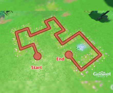 Genshin - Nursery 6 Puzzle Solution