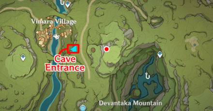 Genshin - Lost Energy Block 16 inside a blocked cave