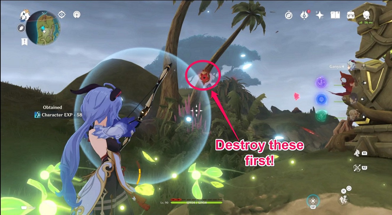 Genshin - Clear the Fetid Boughs first