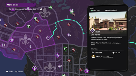 Saints Row - Marina East Map