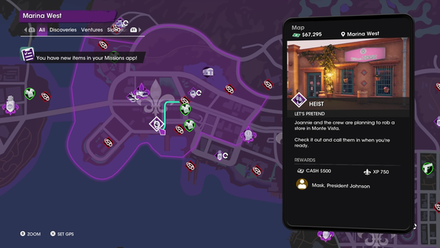 Saints Row - Marina West Map