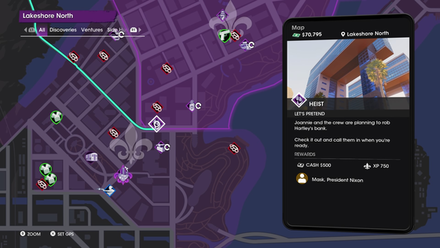 Saints Row - Lakeshore North Map