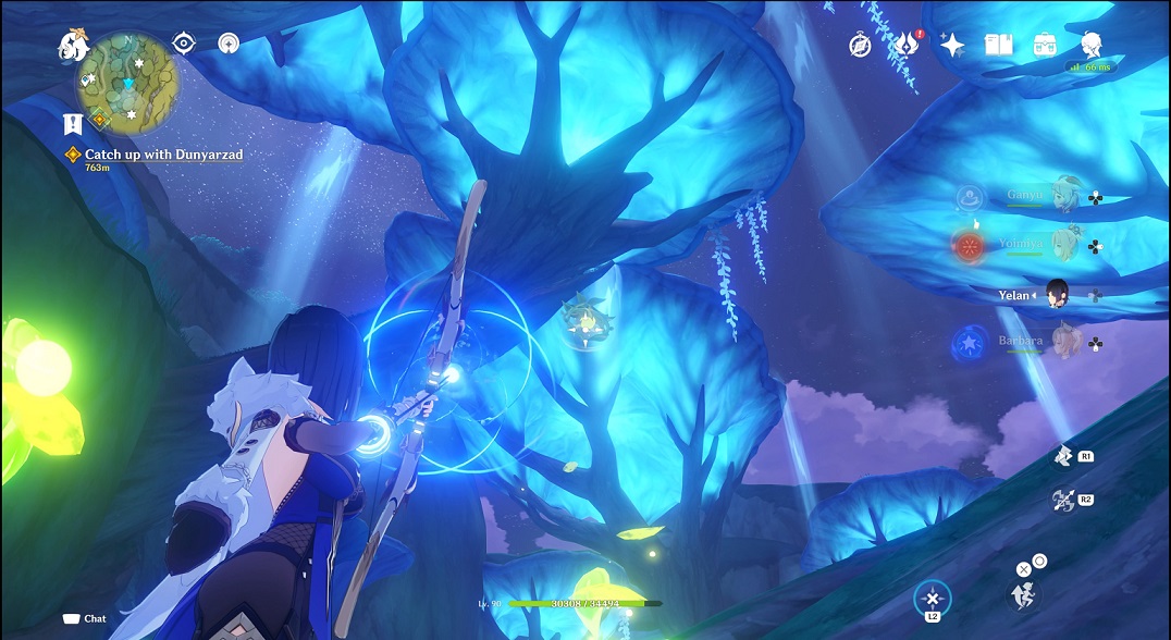 Genshin - Shoot the Floating Dendro Object