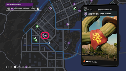 cactus bill fast travel photo location