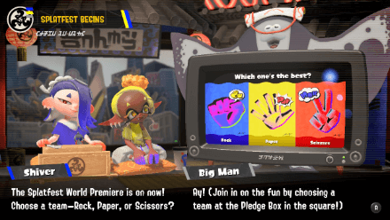 Splatoon 3 Anarchy Splatcast Splatfest