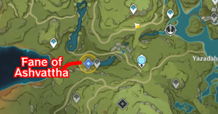 Genshin - Fane of Ashvattha Location