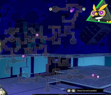 Soul Matrix Arrow Sector 1F Map