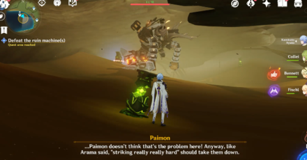 Genshin - Use the Candle of Light Braziers