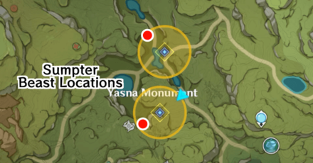 Genshin - Lost Sumpter Beasts