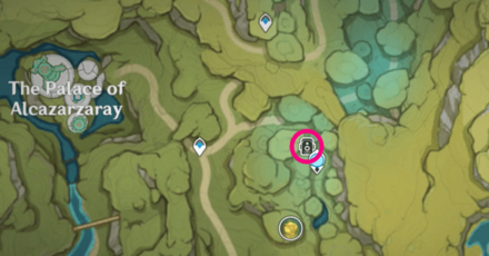 Genshin - Snapshots 1 - Bouncy Mushroom Location