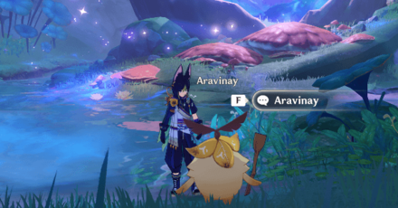 Genshin - Sumeru Weapon Blueprint Shop Vendor