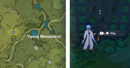 Genshin - Talk to Oleg