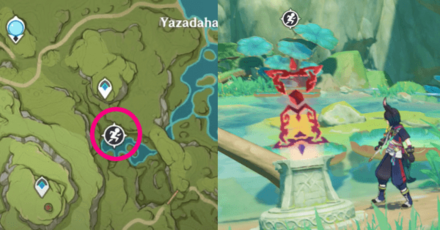 Genshin - Grove Dash Day 5 Against the Flow Location