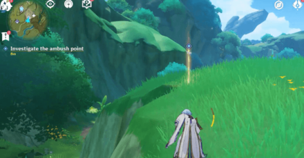 Genshin - Investigate the ambush point