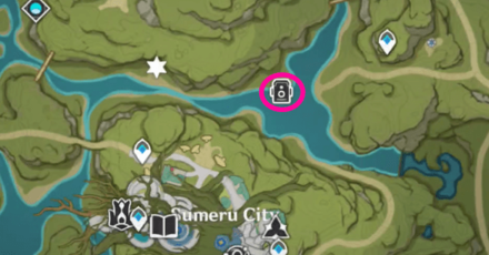 Genshin - Snapshots Day 3 - Spinocrocodile Location