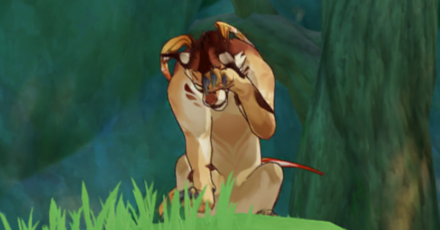 Genshin - Event Image - Rishboland Tiger Face-Washing