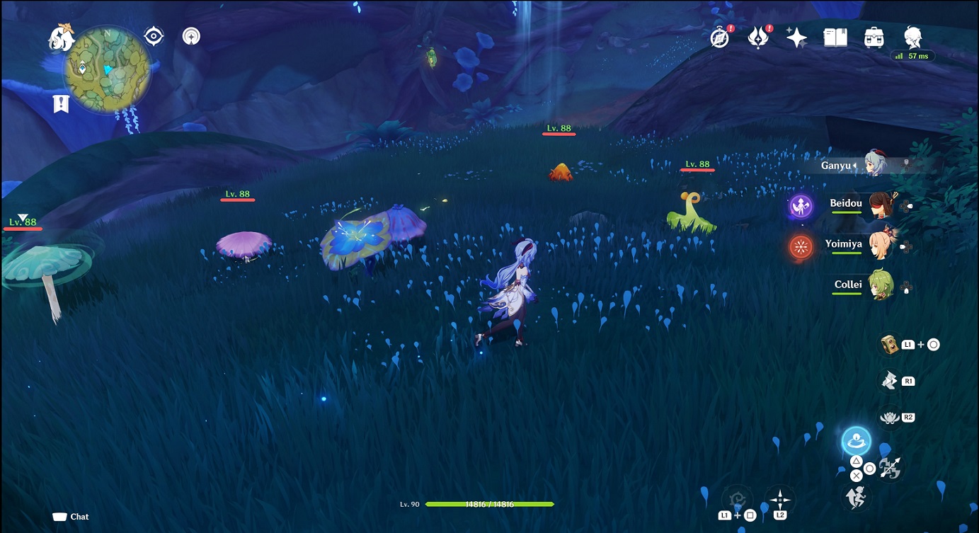 Genshin - Fungi in Sumeru Arrow Rune Puzzle