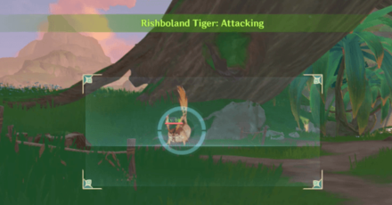 Genshin - Snapshots Day 3 - Take a Photo Rishboland Tiger Attacking