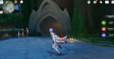 Genshin - Entrance to Fountain