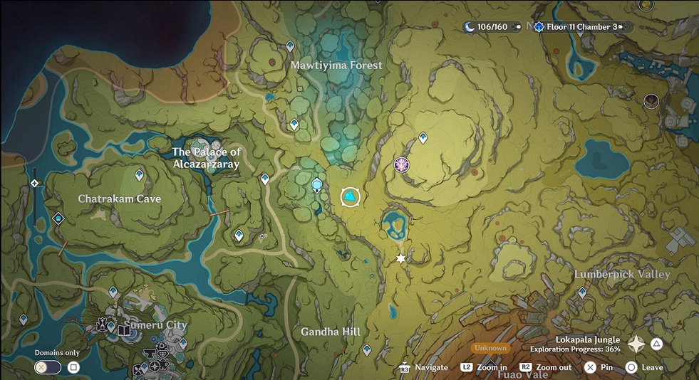 Genshin - Sumeru Arrow Rune Puzzle final reward