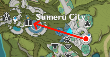 Genshin - Entrance to House of Daena