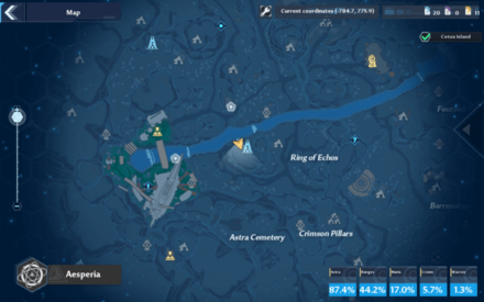 Ruin A-01 Cooker Location