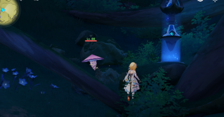 Genshin - How to Get to the Electro Regisvine - Teleport Waypoint inside the cave