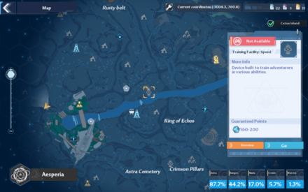 Astra Speed Training