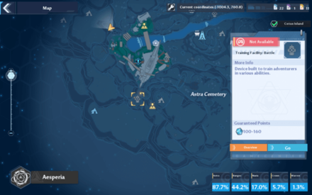 Astra Battle Training