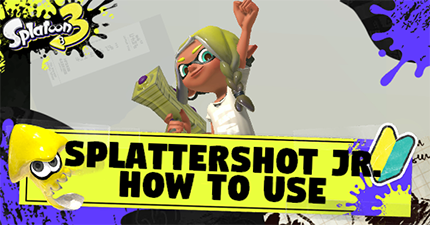 Splattershot Jr. How to Use