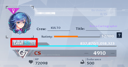 Tower of Fantasy - Reaching Level 50