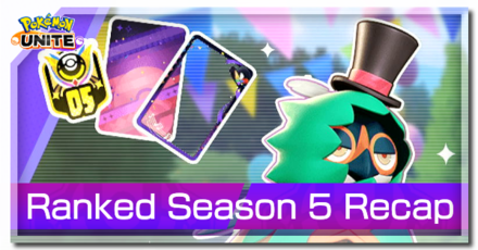 Pokemon UNITE - Season 05 Recap Banner