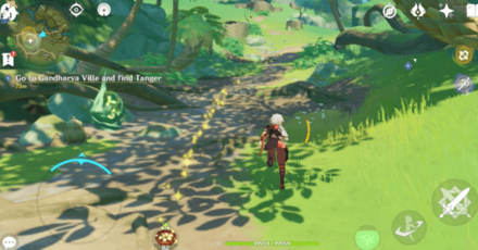 Genshin - Quest 1 - Go back to Gandharva Ville
