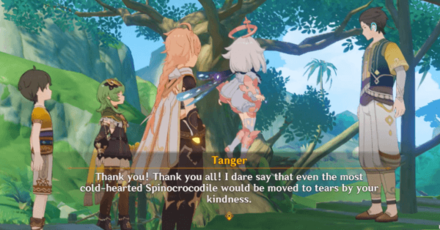 Genshin - Quest 1 - Follow Razi and Speak to them