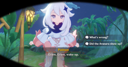 Genshin - Quest 1 - Talk to Paimon to Find Collei