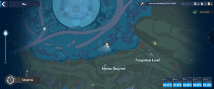 World Map Location 5 + 6